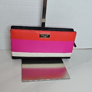 Kate Spade Multicolor Stripe Wallet